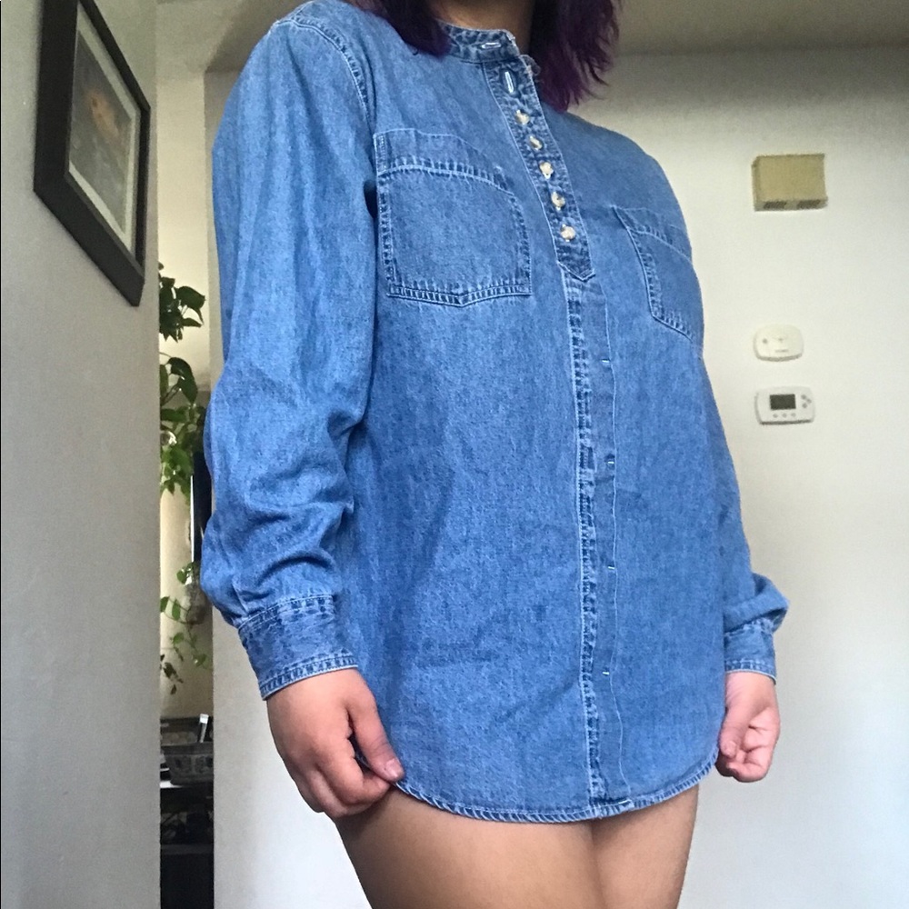 Vintage denim long sleeve